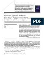 Perchlorate, Iodine and The Thyroid