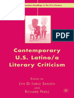 (American Literature Readings in The 21st Century) Lyn Di Iorio SandÃ - N, Richard Perez - Contemporary U.S. Latino - A Literary Criticism - Palgrave Macmillan (2007) PDF