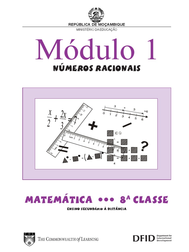 Modulo 1 M PDF | PDF | Conjunto (Matemática) | Número natural