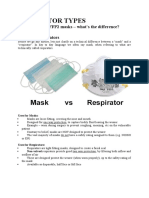 Respirator Types: N95 vs FFP3 vs FFP2 - Filter Standards and Coronavirus Protection