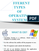 DIFFERENT TYPES OF OPERATING SYSTEM VII