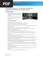 VideoXpert Enterprise v 3.6 Hardware and Software Product Specification (1)