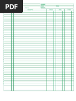 Hojas Tabulares de 4 Columnas | PDF | Microsoft Excel | Contabilidad
