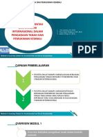 Kebijakan Pemerintah Dan Standard Internasional Di Dalam Pengadaan Tanah Dan Pemukiman Kembali