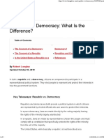 Republic Vs Democracy PDF