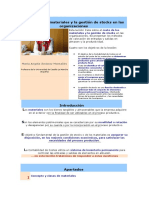 L Coste de Los Materiales y La Gestión de Stocks en Las Organizaciones