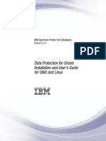 Data Protection For Oracle Installation and User's Guide For UNIX and Linux