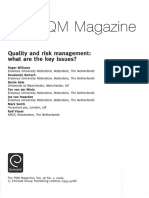 Quality and Risk Management What Are The PDF
