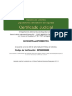 Certificado Judicial Felipe Lovera