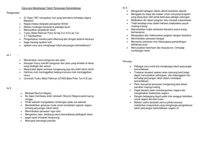 Cara Menghargai Jasa Tokoh Pejuang Pdf