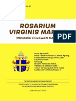 Seri Dokumen Gerejawi No 63 Rosarium Virginis Mariae (Rosarium Perawan Maria)