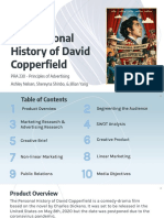 My Advertising Campaign - The Personal History of David Copperfield