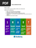 Goal Manifestation: What Is A Goal