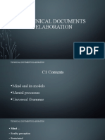 Technical Documents Elaboration