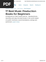 17 Best Music Production Books For Beginners - BookAuthority