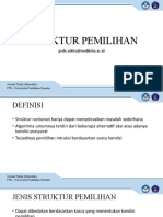 Struktur Pemilihan