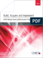 BAI09 Manage Assets Audit Assurance Program - Icq - Eng - 1014
