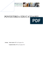 POVESTIREA - EDUCATOAREI - STATIVA - ANDREI - TREPADUS - NICOLETA - PDF Versiunea 1