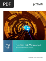 Nextgen Risk Management: How Do Machines Make Decisions?