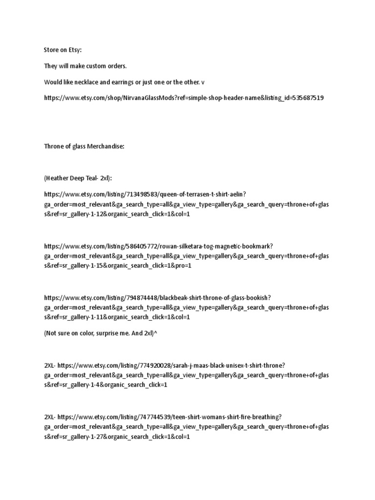 Christmas List PDF