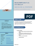 Mechanical Engineer: Shaileshwaran A/L Jayabalan