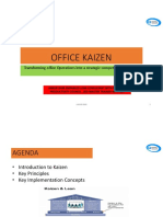 KAIZEN TRANSFORMING OFFICE OPERTATIONS INTO ADVANTAGE