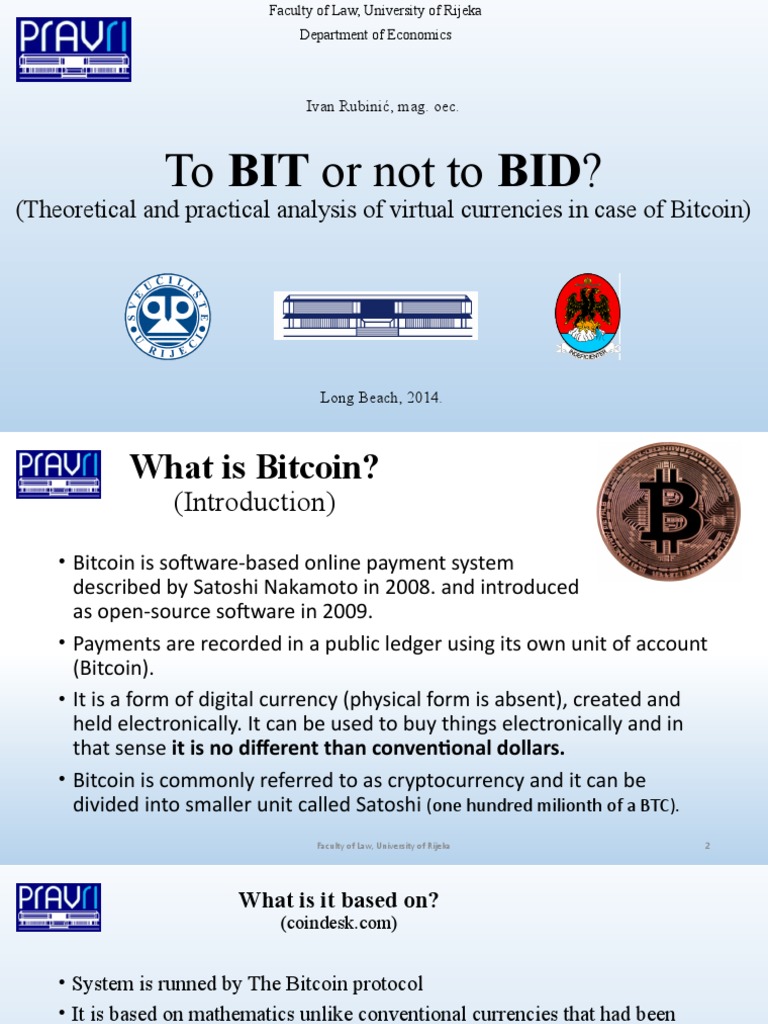 Bitcoin: A Comprehensive Overview | PDF | Computers