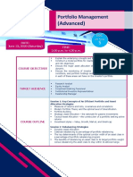 Portfolio Management - Advanced (June 13, 2020 - 2pm)