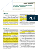 Effects of Different Injection Strategies and EGR