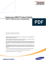 Datasheet: Samsung e MMC Product Family