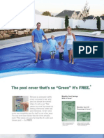 The Pool Cover That's So "Green" It's FREE.: Monthly Cost Savings With A Cover