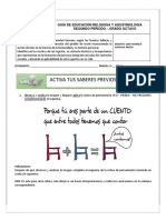 Religion y Agustinologia Guia Octavo Segundo Periodo