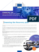 Financing The Recovery Plan: Eu Coronavirus Response