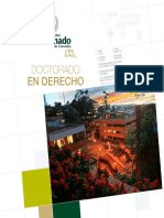 Brochure Doctorado en Derecho 2017 PDF