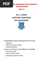 Embedded Firmware Development Environment Unit Iii: Mr. S. Vinod Assistant Professor Eee Department