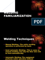 Welding Familiarization