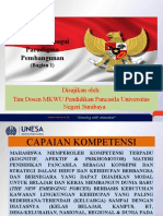 Pancasila Sebagai Paradigma Pembangunan: Disajikan Oleh: Tim Dosen MKWU Pendidikan Pancasila Universitas Negeri Surabaya