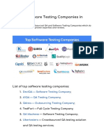 Top Software Testing Companies in 2020 by Kate Osad