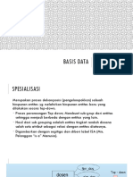 Basis Data Model Relasional (Lanjut)
