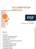 Prenatal Growth of Head and Face: Presented by Amritha. Vasudevan First Year PG Department of Orthodontics