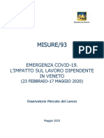 Lavoro in Veneto: La Diminuzione Di Posti Con Il Covid e La Ripresa in Fase 2