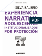 Experiencia Narrativa. Adolescentes Institucionalizados Por Protección