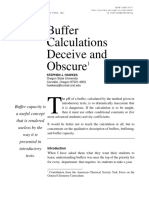 Buffer Calculations Deceive and Obscure