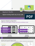 Appium Studio: Appium Testing Made Easy at Any Scale