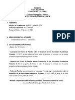 Informe Asesores Sandro Pacheco 4to A