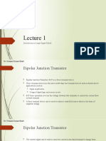 Introduction and Large Signal Model