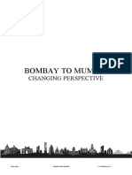 Bombay To Mumbai: Changing Perspective