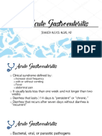 Acute Gastroenteritis