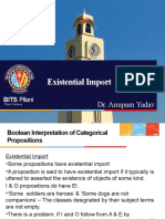 Existential Import: Dr. Anupam Yadav