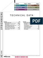 Technicaldata: Section Pages Section Pages Section Pages
